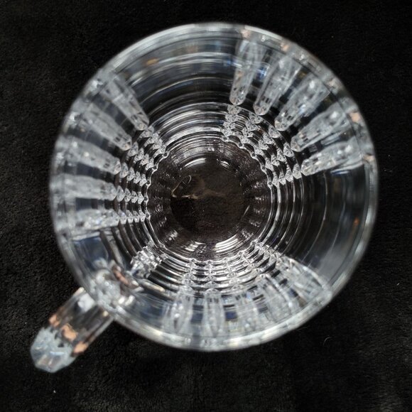 Tiffany & Co Crystal Plaid Beer Mug With Handle 16 oz - Picture 6 of 7